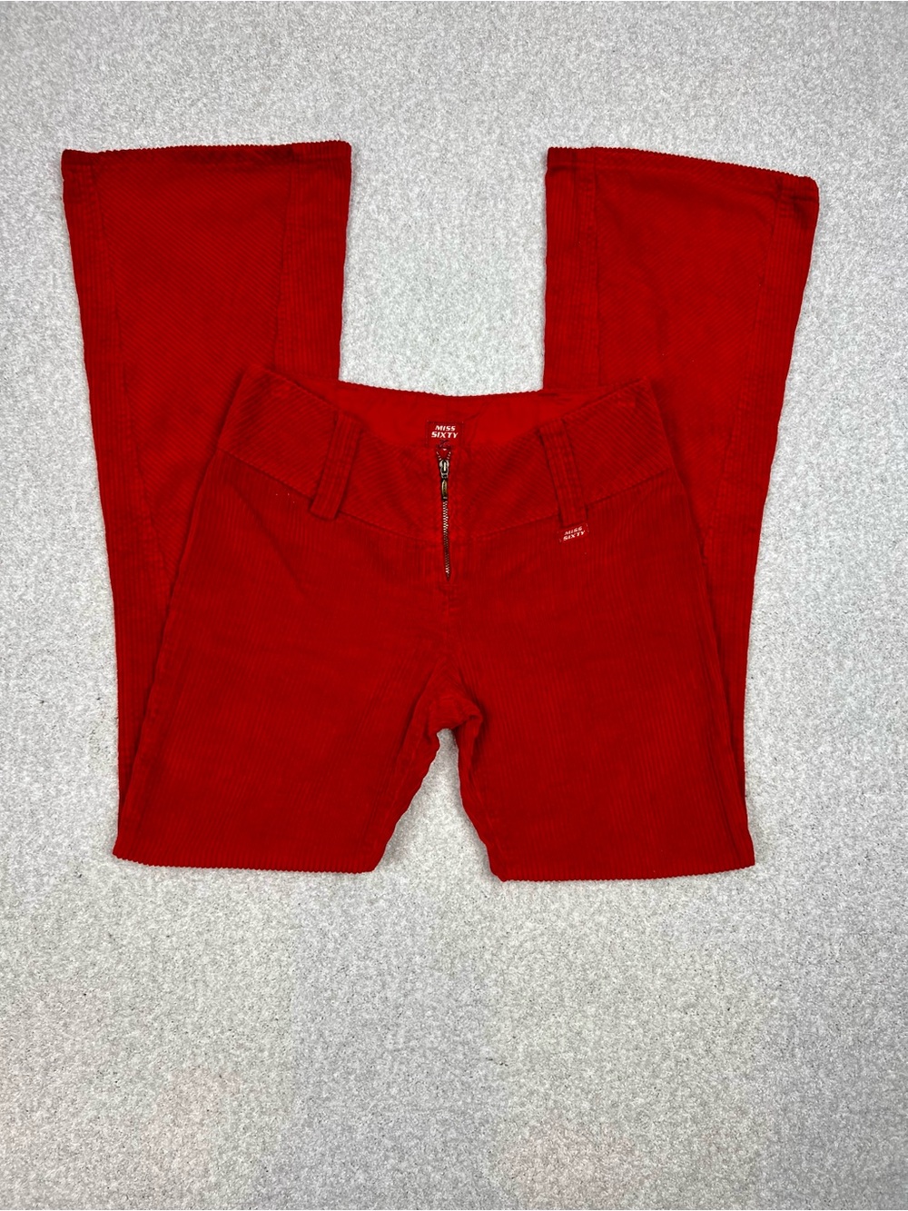 Miss Sixty Red Corduroy Pants
